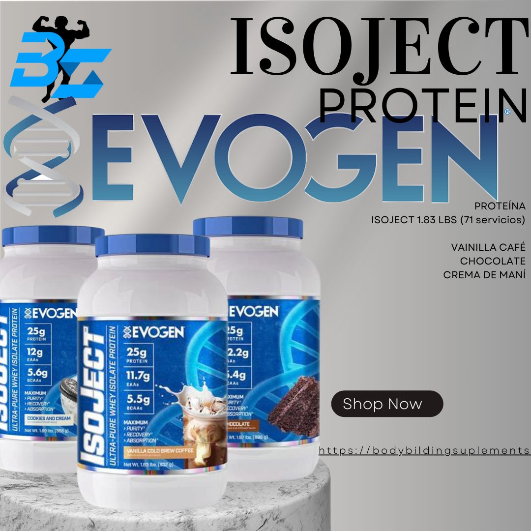 PROTEÍNA ISOJECT 1.83 LBS (71 servicios)