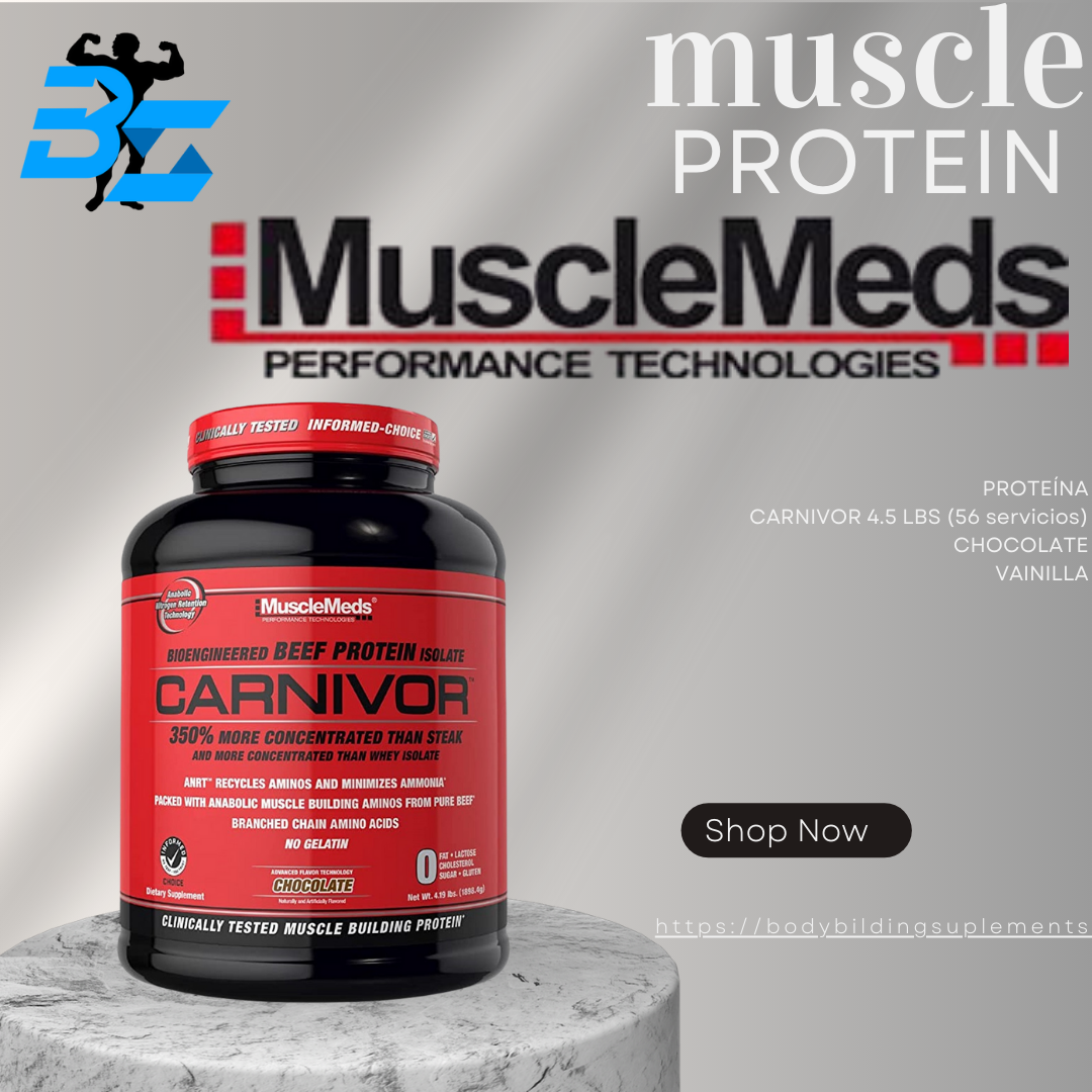 PROTEÍNA	CARNIVOR 4.5 LBS (56 servicios)