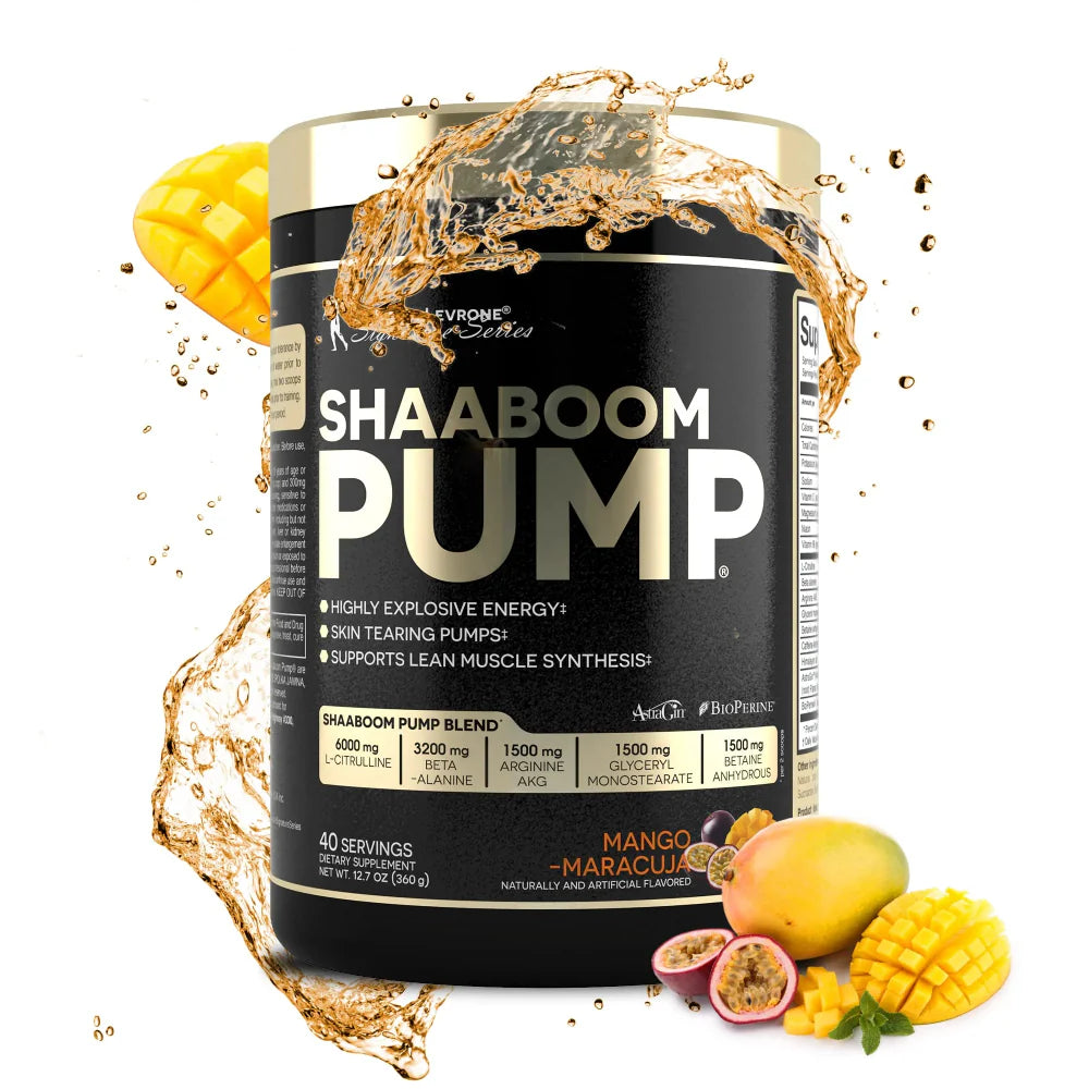 KEVON LEVRONE	PRE ENTRENO	SHAABOOM PUMP 360 GR (4O servicios)
